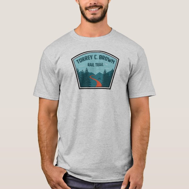 Torrey C. Brown Rail Trail Maryland T Shirt (Framsida)