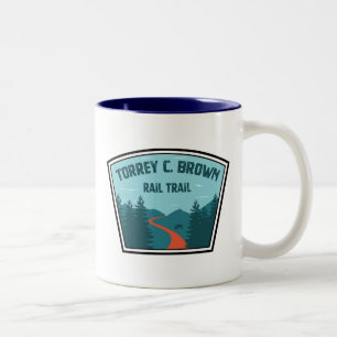 Torrey C. Brown Rail Trail Maryland Två-Tonad Mugg