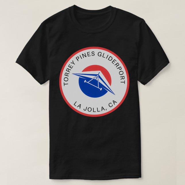 Torrey Gräs Gliderport La Jolla California T Shirt (Design framsida)