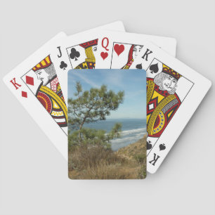 Torrey Gräs och Kalifornien Kusten Landskap Casinokort
