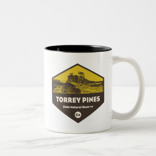 Torrey Gräs State Reserve California Två-Tonad Mugg