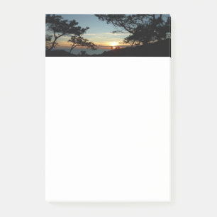 Torrey Gräs Sunset III California Ligcape Post-it Block