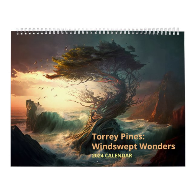 Torrey Gräs: Windswept Wonders Kalender (Omslag)