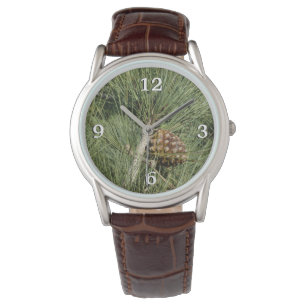 Torrey Pine närbild Kalifornien botanisk Armbandsur