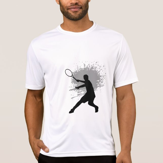 Torrhetsbevarande tennisshirt för män t-shirt (Framsida)