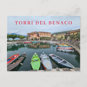 Torri del Benaco hamnvy vykort