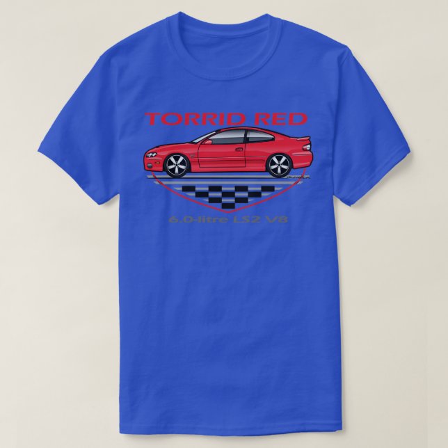 Torrid Red T Shirt (Design framsida)