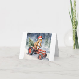 Torrsubstans på en traktorjul kort