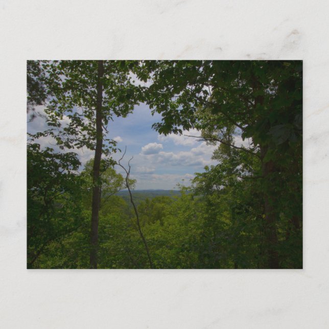 Torrt landbryggförbiseende, Kentucky Vykort (Framsida)