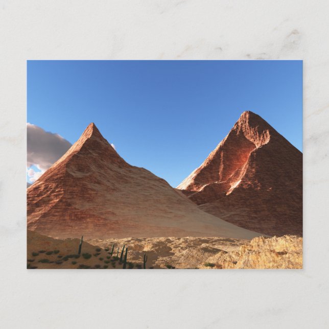 Torrt markvykort vykort (Framsida)