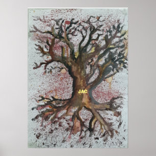 torrt träd poster