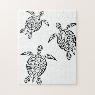 Torrtles Tribal Tatoo Animal Pussel
