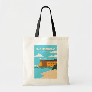 Torry Tortugas nationalpark Florida Fort Vintage Tygkasse