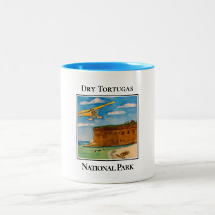 Torry Tortugas nationalpark, Florida Två-Tonad Mugg