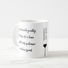 Torsdag Anpassningsbar Motiveringsot Kaffemugg