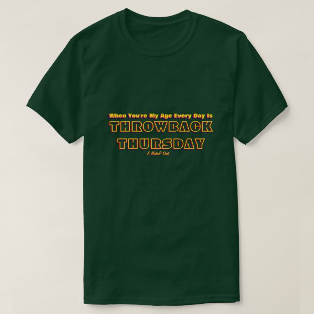 Torsdag - en minister tee shirt (Design framsida)