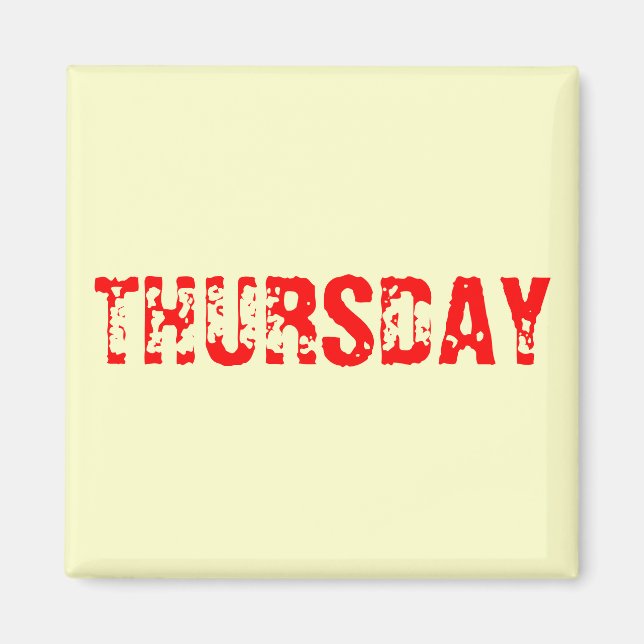 TORSDAG MAGNET (Framsidan)