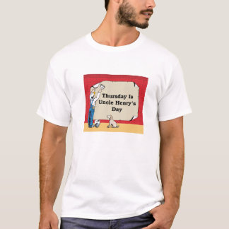 Torsdag T-tröja för Uncle Henrys Tee Shirt
