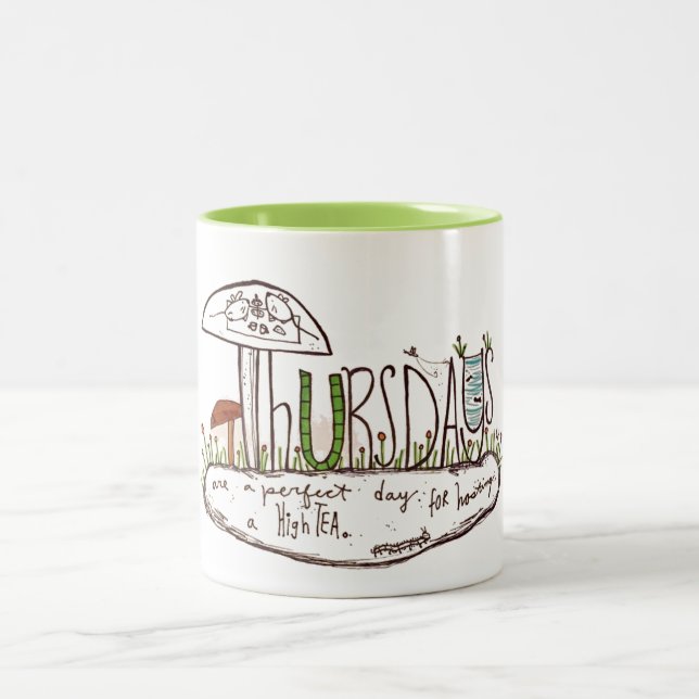 Torsdag Två-Tonad Mugg (Center)