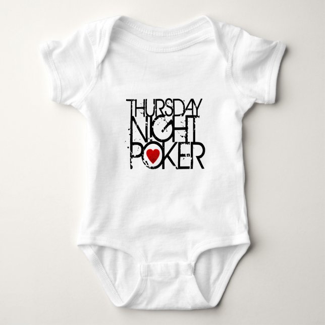 Torsdagnattpoker Tee Shirt (Framsida)