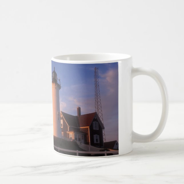 Torsk för Nobska fyrudd Kaffemugg (Höger)