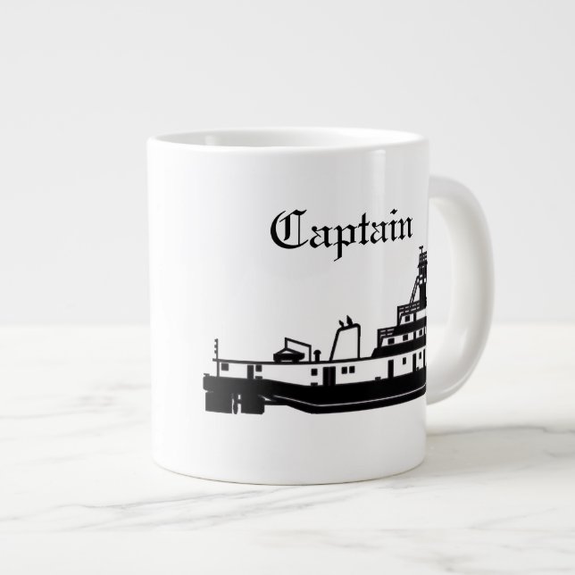 Torskbåtskapten Jumbo Mugg (Framsida höger)