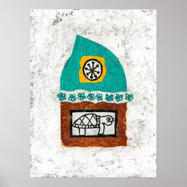 Torskfisken Poster mur konst (Framsidan)