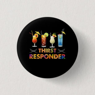 Törst Responder Funny Bartender Mixologi Knapp