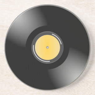 Törstig kustfartyg för Retro album för 45 r/min. Underlägg