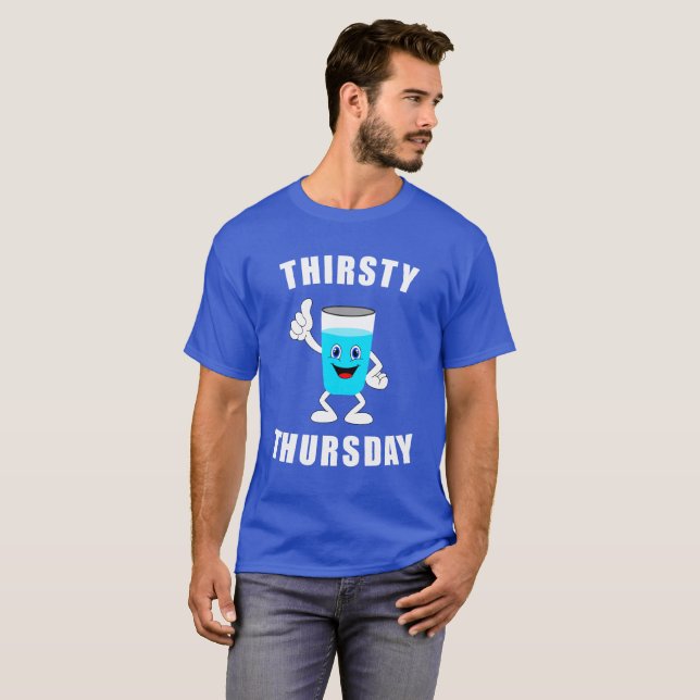Törstig torsdag t-shirt (Hel framsida)