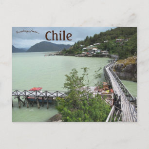 Tortel Walkways i Chile Vykort