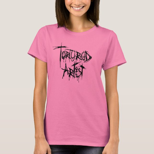 Torterad artist Dam Shirt T-shirt (Framsida)