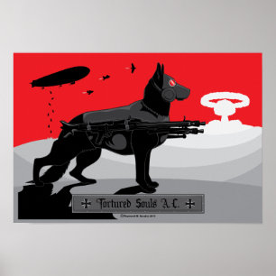 "Torterade själar A.C." GSD Poster