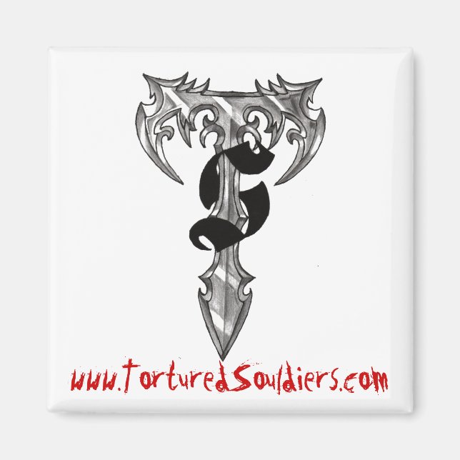 Torterade själar - "Homepage" Magnet (Framsidan)