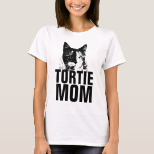 TORTIE CAT MAMMA, T-shirts med Tortoiseshell-T-shi