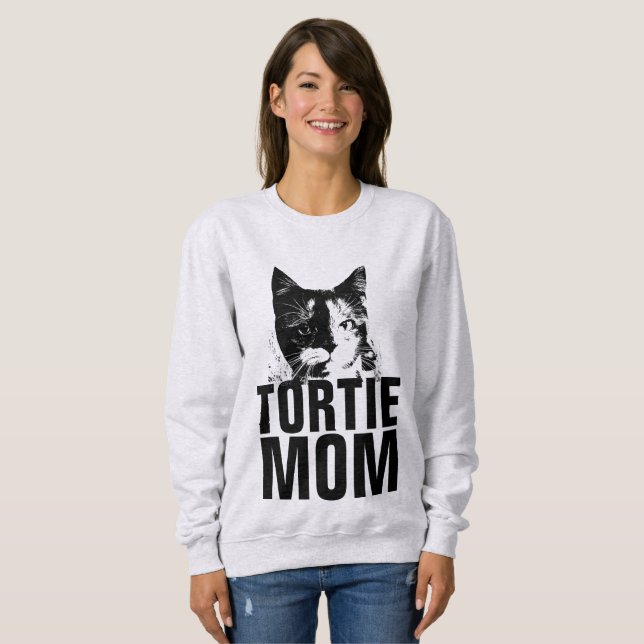 TORTIE CAT MAMMA, T-shirts med Tortoiseshell-T-shi (Hel framsida)
