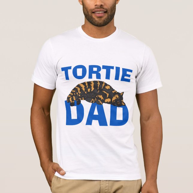 TORTIE CAT PAPPA T-SHIRTS (Framsida)