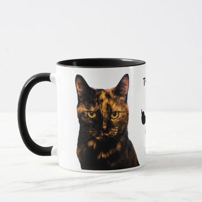 Tortie Kärlek #2 Kaffe Mugg (Vänster)