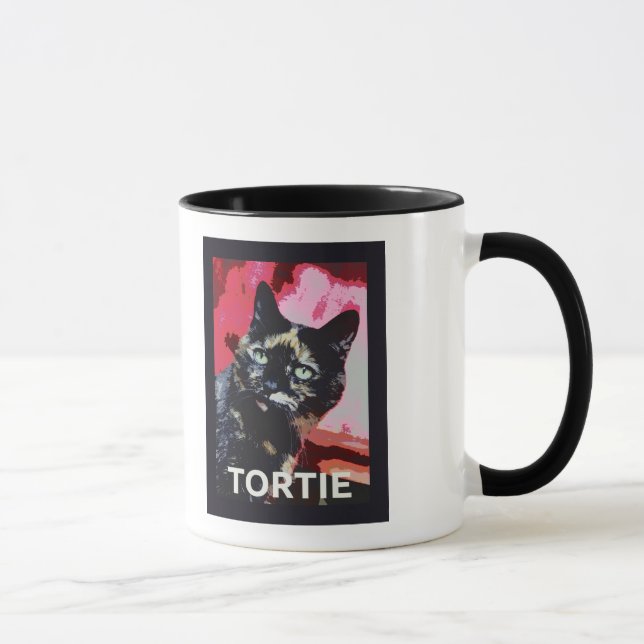 Tortie Ringermugg Mugg (Höger)