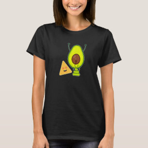 Tortilla Chip Guacamole Poop Pooping Avocado Vegan T Shirt