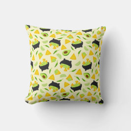 Tortilla Chip och Guacamole Mönster Kudde