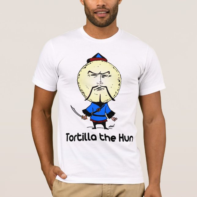 Tortilla hunen t-shirt (Framsida)