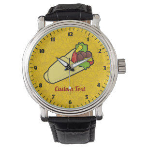 Tortilla Sandwich Wrap Armbandsur