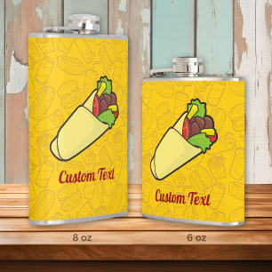 Tortilla Sandwich Wrap Flaska Fickplunta