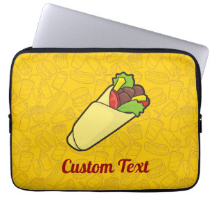 Tortilla Sandwich Wrap Laptop sleeve