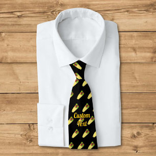 Tortilla Sandwich Wrap Mönster Tie Slips