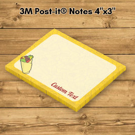 Tortilla smörgås wrap post-it block