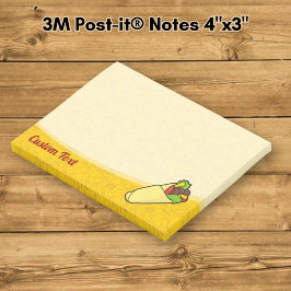Tortilla smörgås wrap post-it block