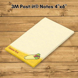 Tortilla smörgås wrap post-it block