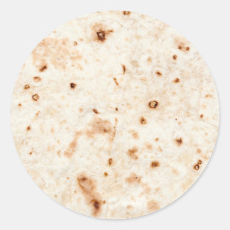 Tortilla snäcka-dekal runt klistermärke